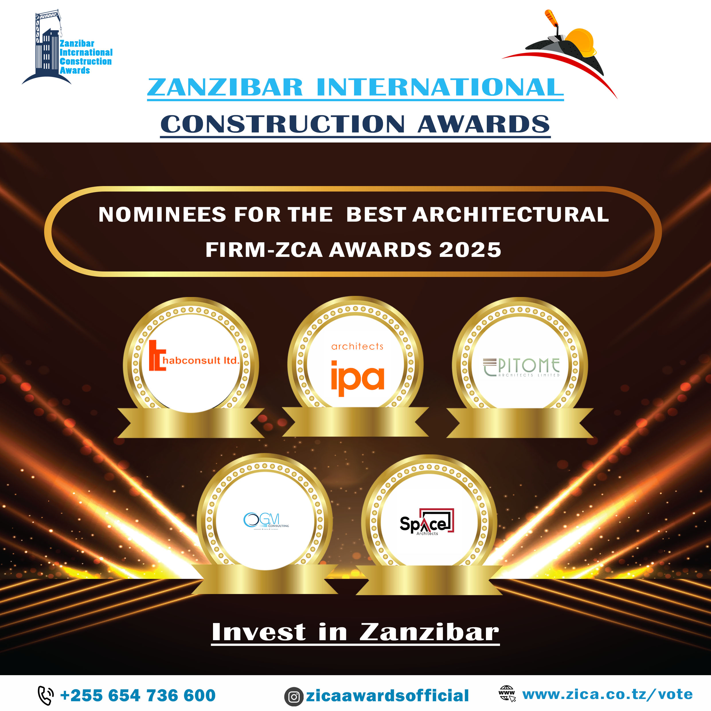 THE BEST ARCHITECTURAL FIRM-ZICA AWARDS 2025