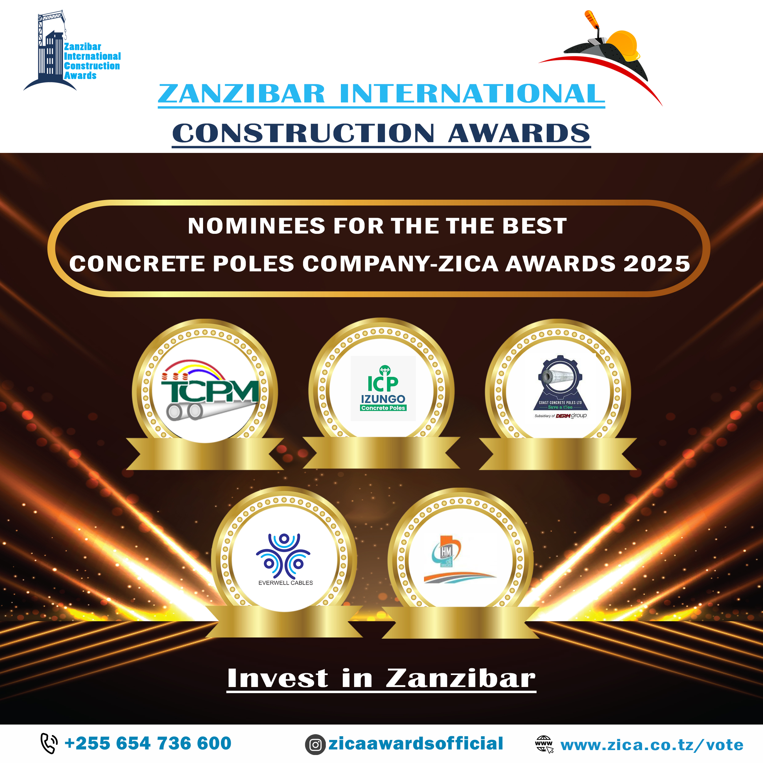 THE BEST CONCRETE POLES COMPANY-ZICA AWARDS 2025