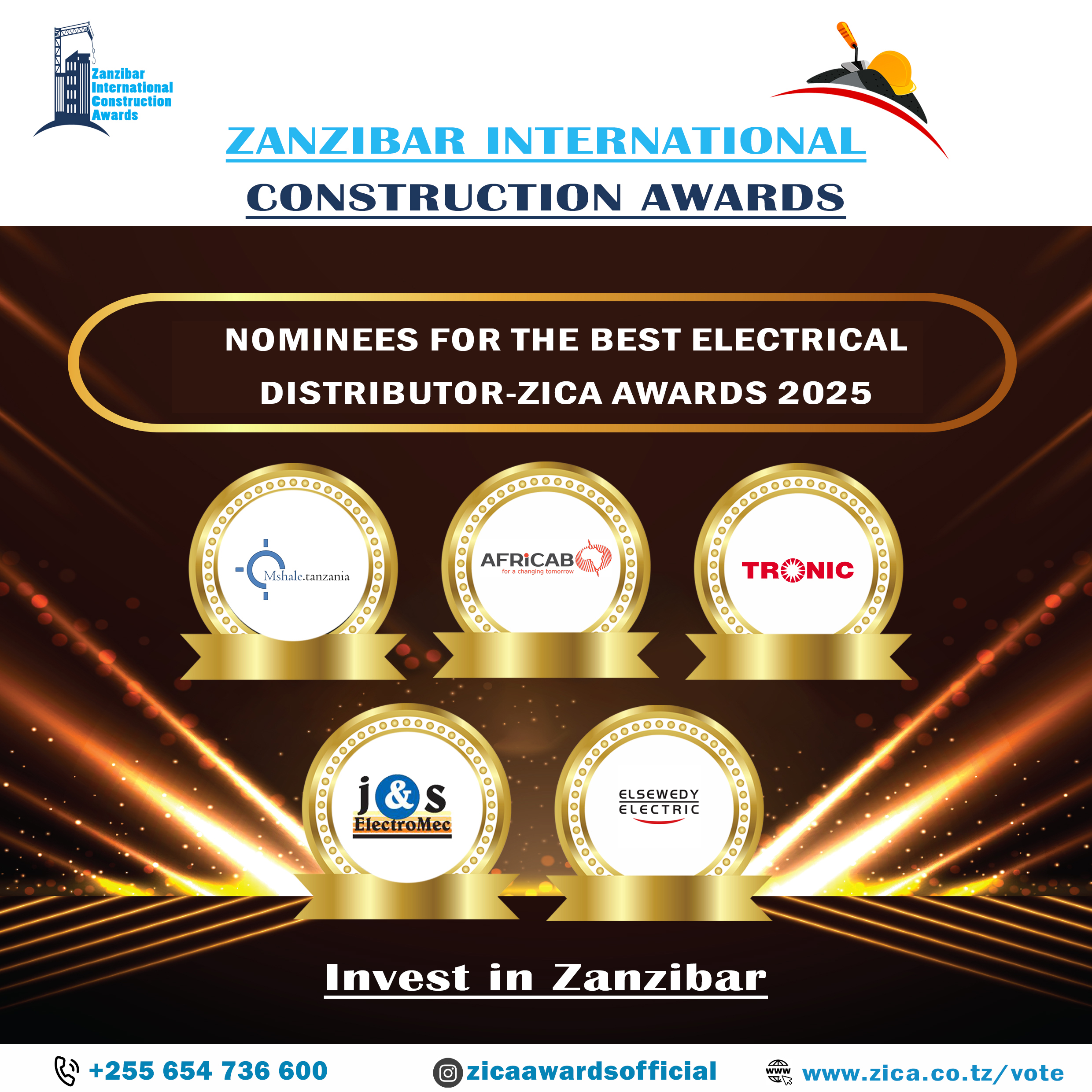 THE BEST ELECTRICAL DISTRIBUTOR-ZICA AWARDS 2025