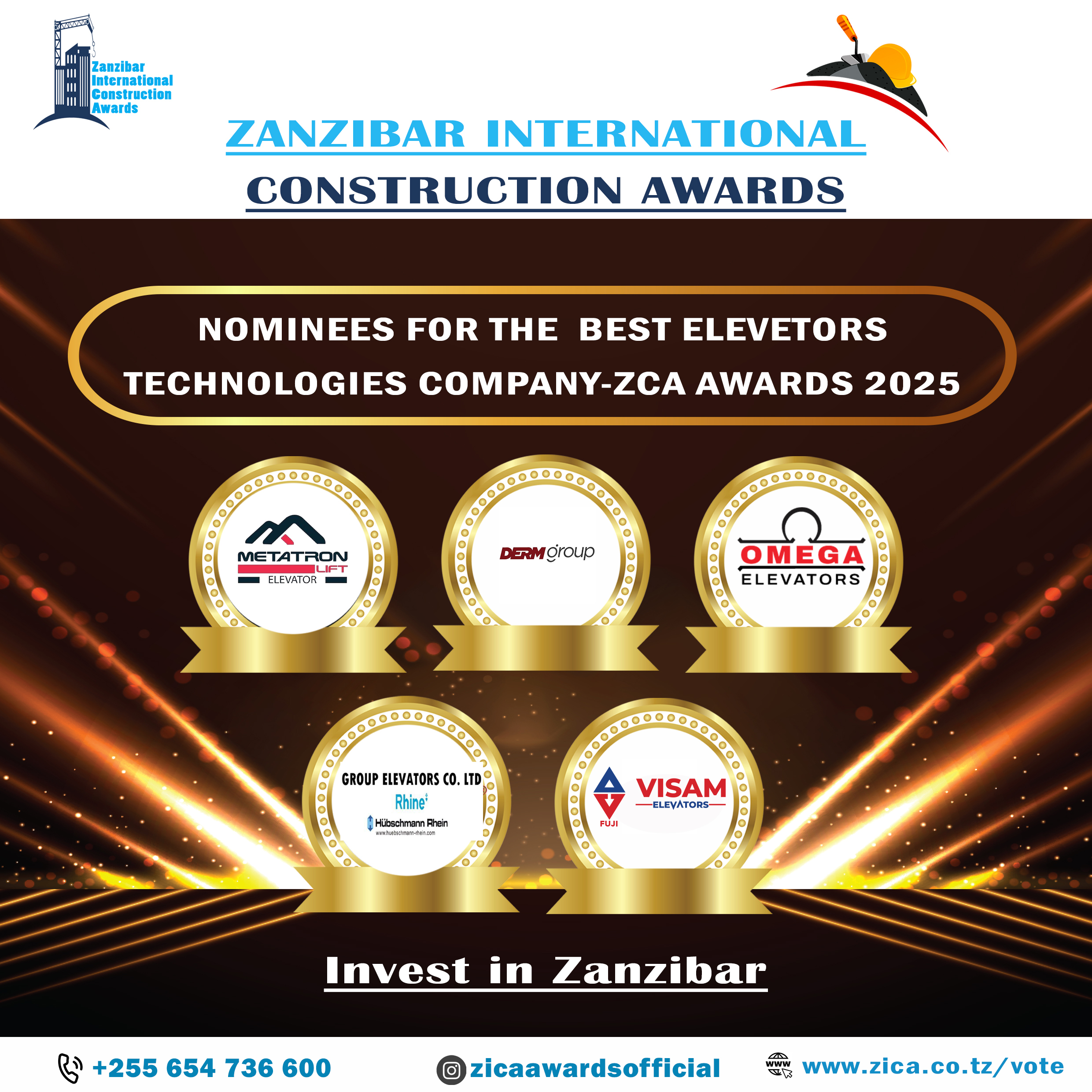 THE  BEST ELEVATORS TECHNOLOGIES COMPANY-ZCA AWARDS 2025