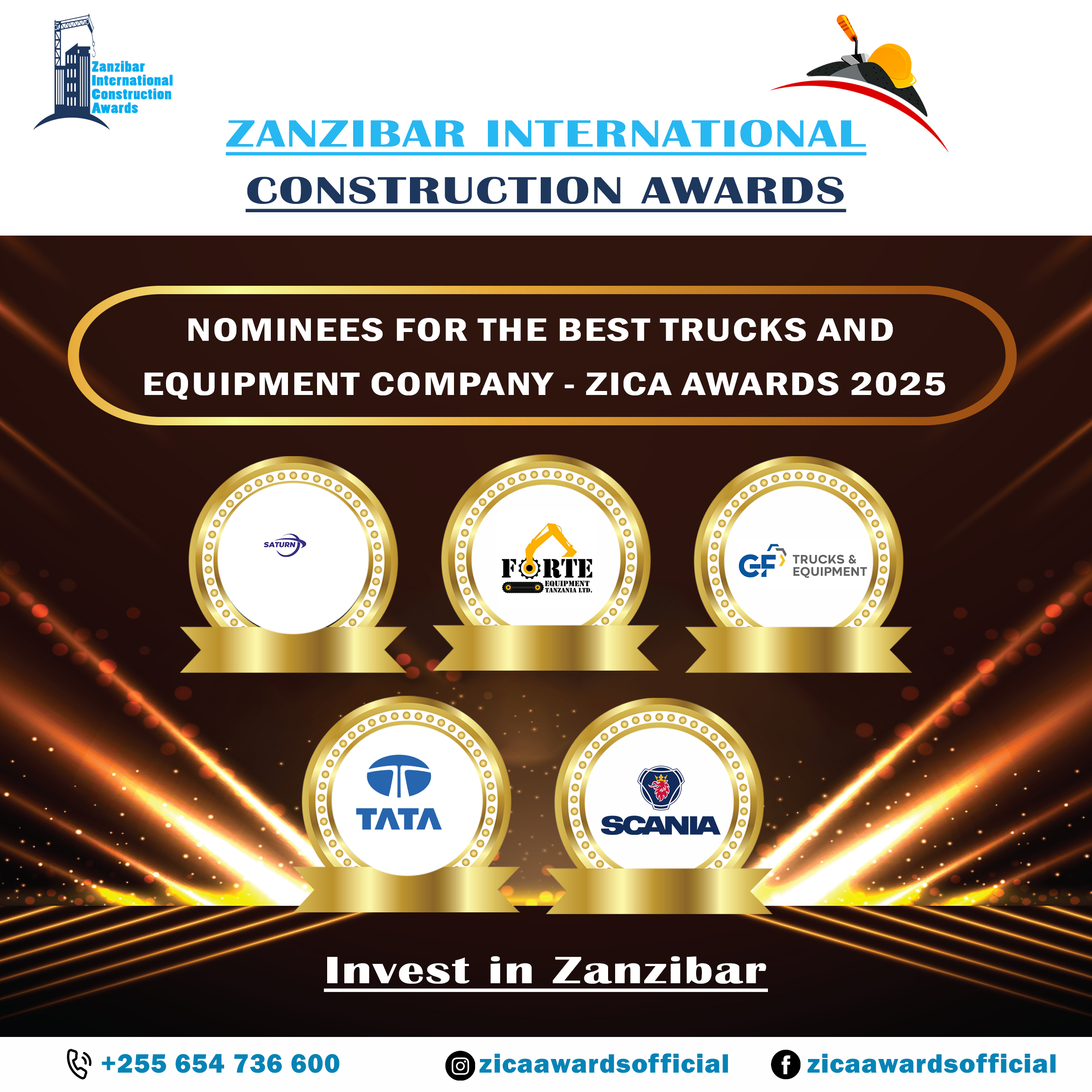 THE BEST TRUCKS AND EQUIPMENT COMPANY-ZICA AWARDS 2025