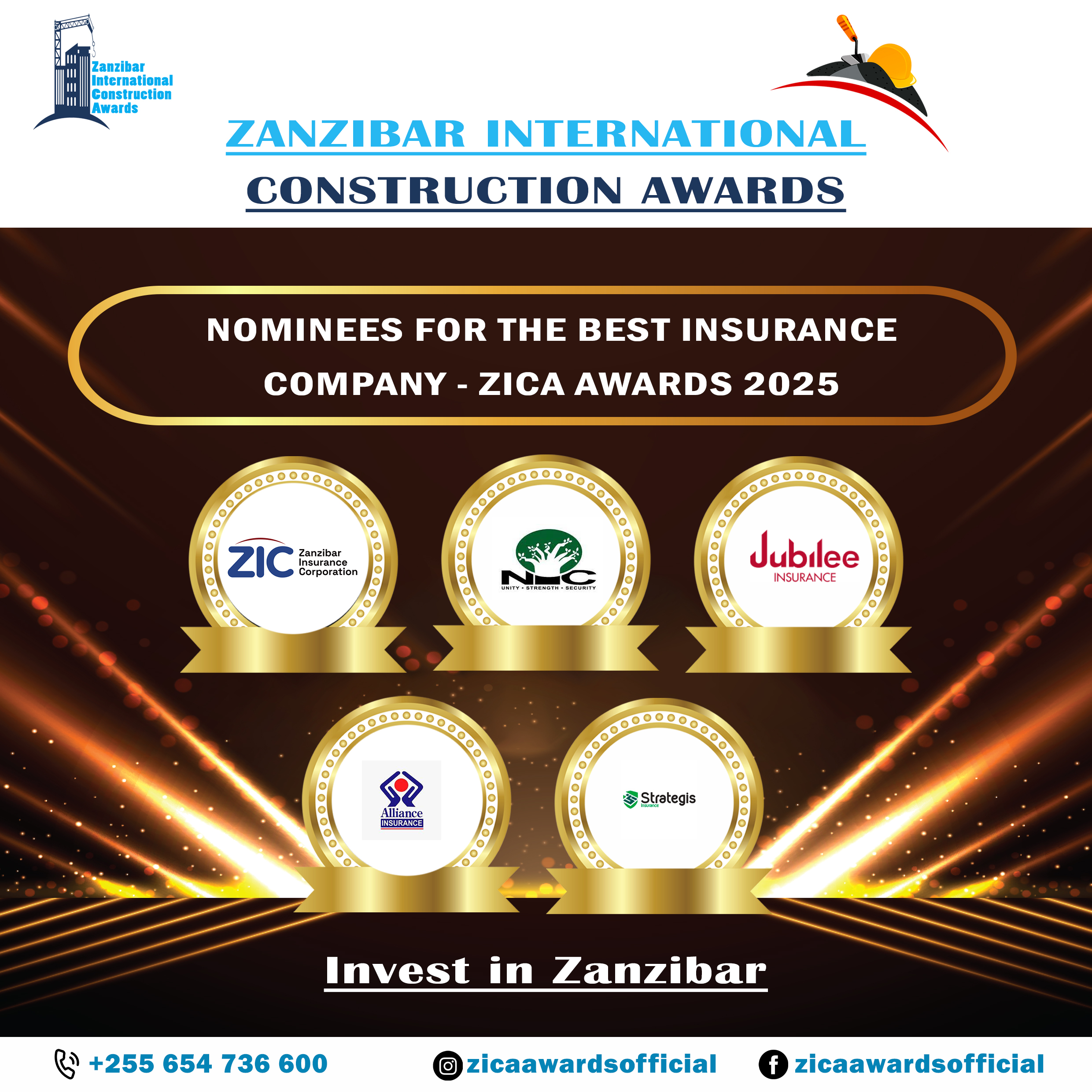 THE BEST INSURANCE COMPANY-ZICA AWARDS 2025