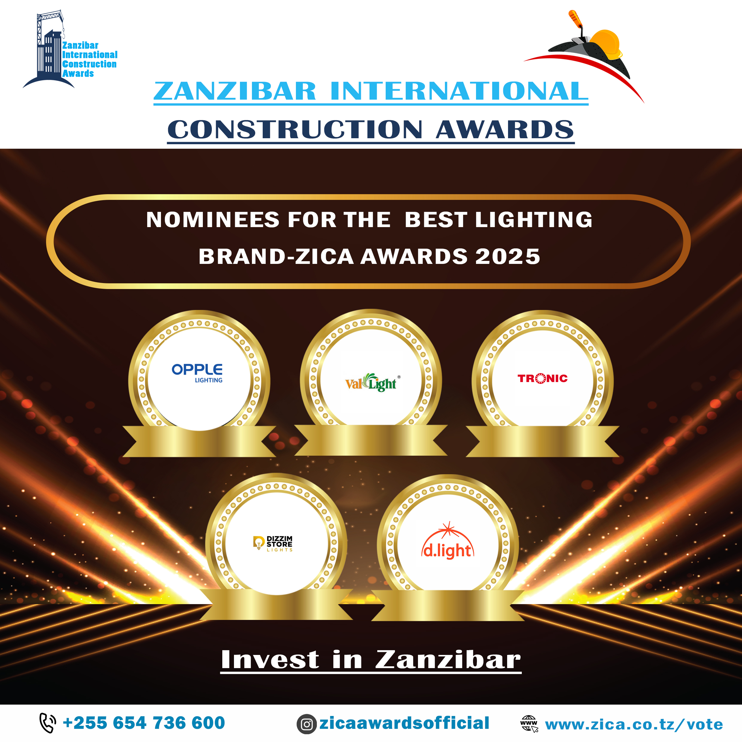 THE BEST LIGHTING BRAND-ZICA AWARDS 2025