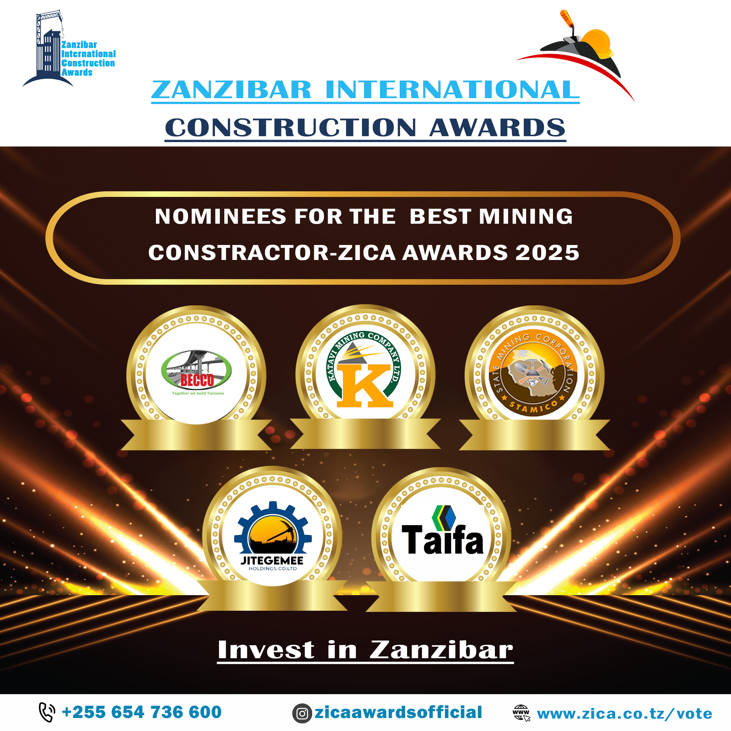 THE BEST INTERNATIONAL CONSTRACTOR-ZICA AWARDS 2025