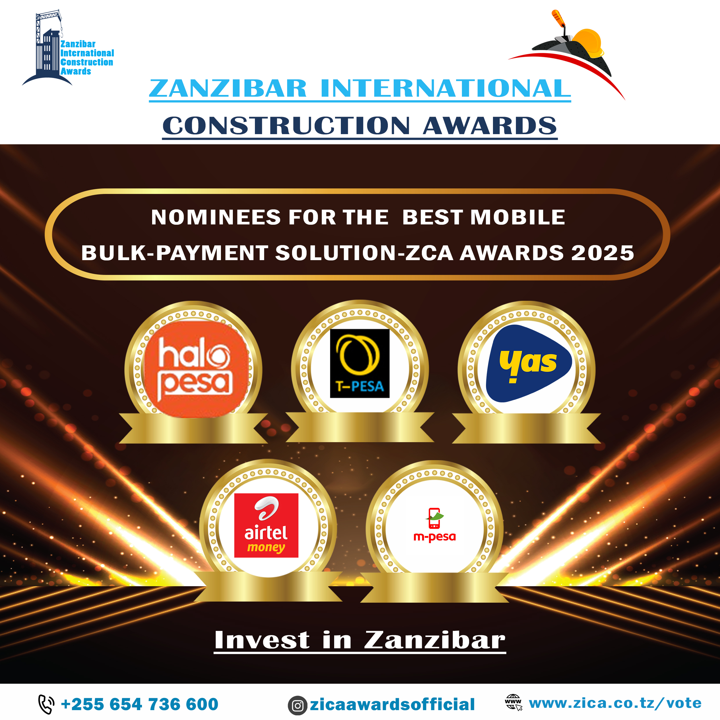 THE BEST MOBILE BULK-PAYMENT SOLUTION-ZCA AWARDS 2025