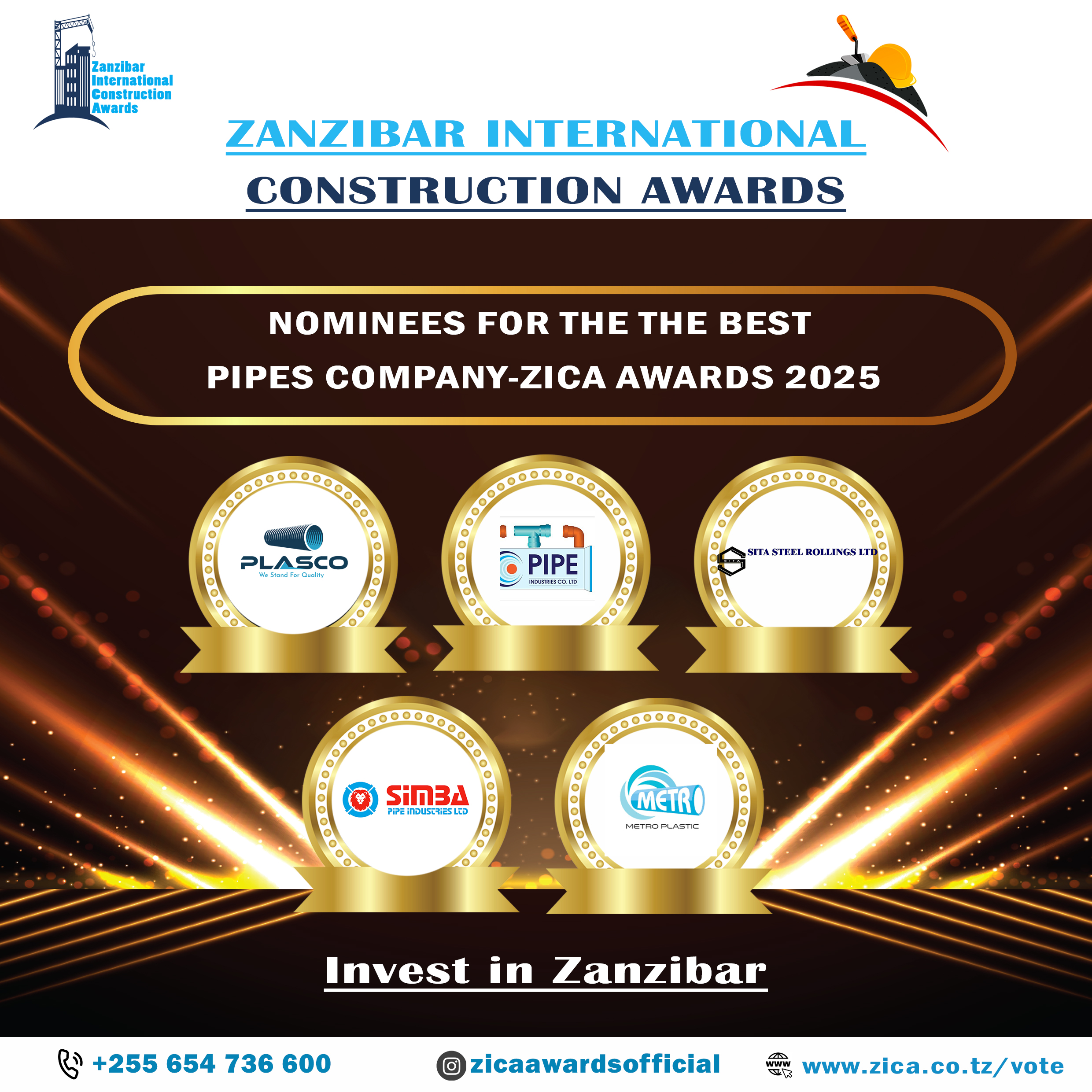 THE BEST PIPES BRAND-ZICA AWARDS 2025