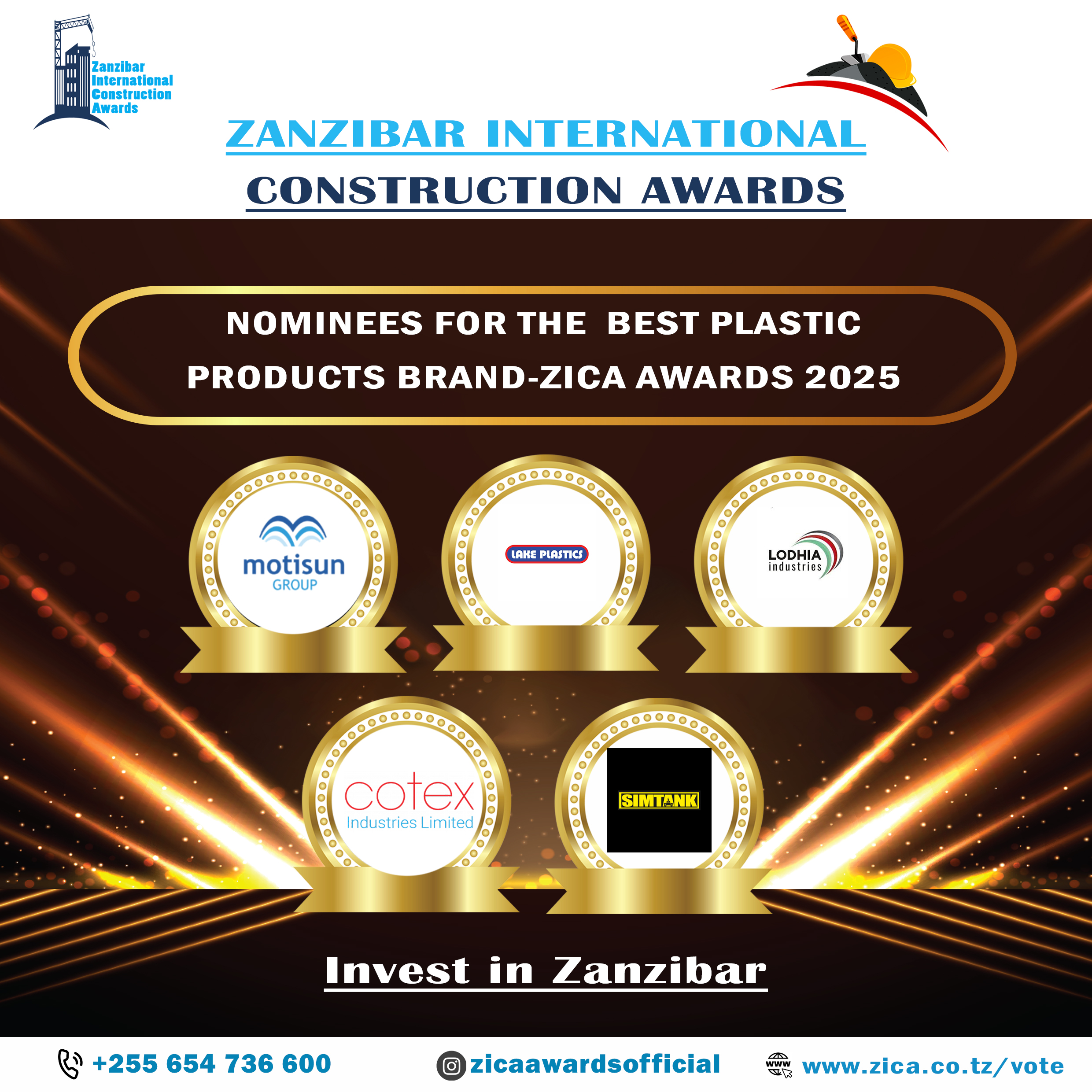 THE BEST PLASTIC PRODUCTS BRAND-ZICA AWARDS 2025