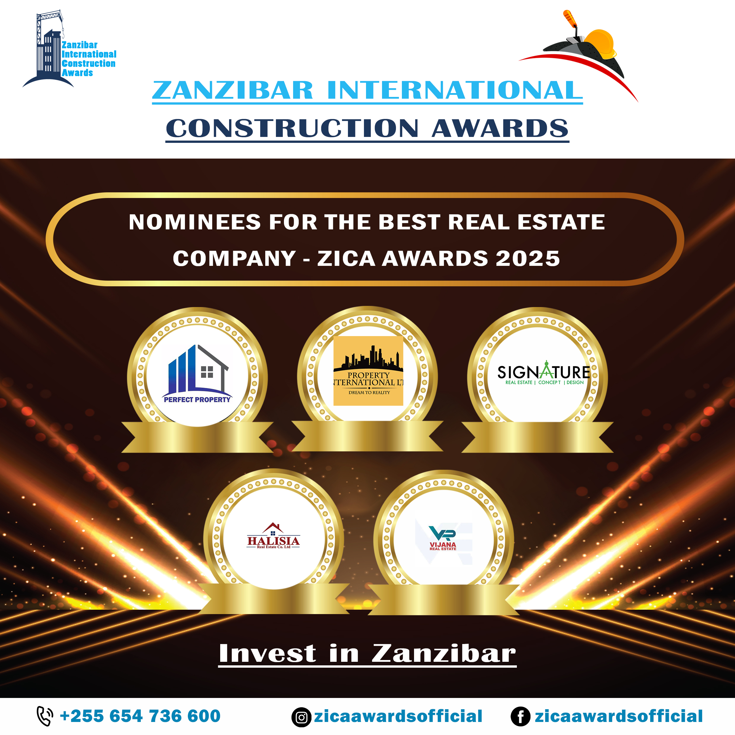 THE BEST REAL ESTATE COMPANY-ZICA AWARDS 2025