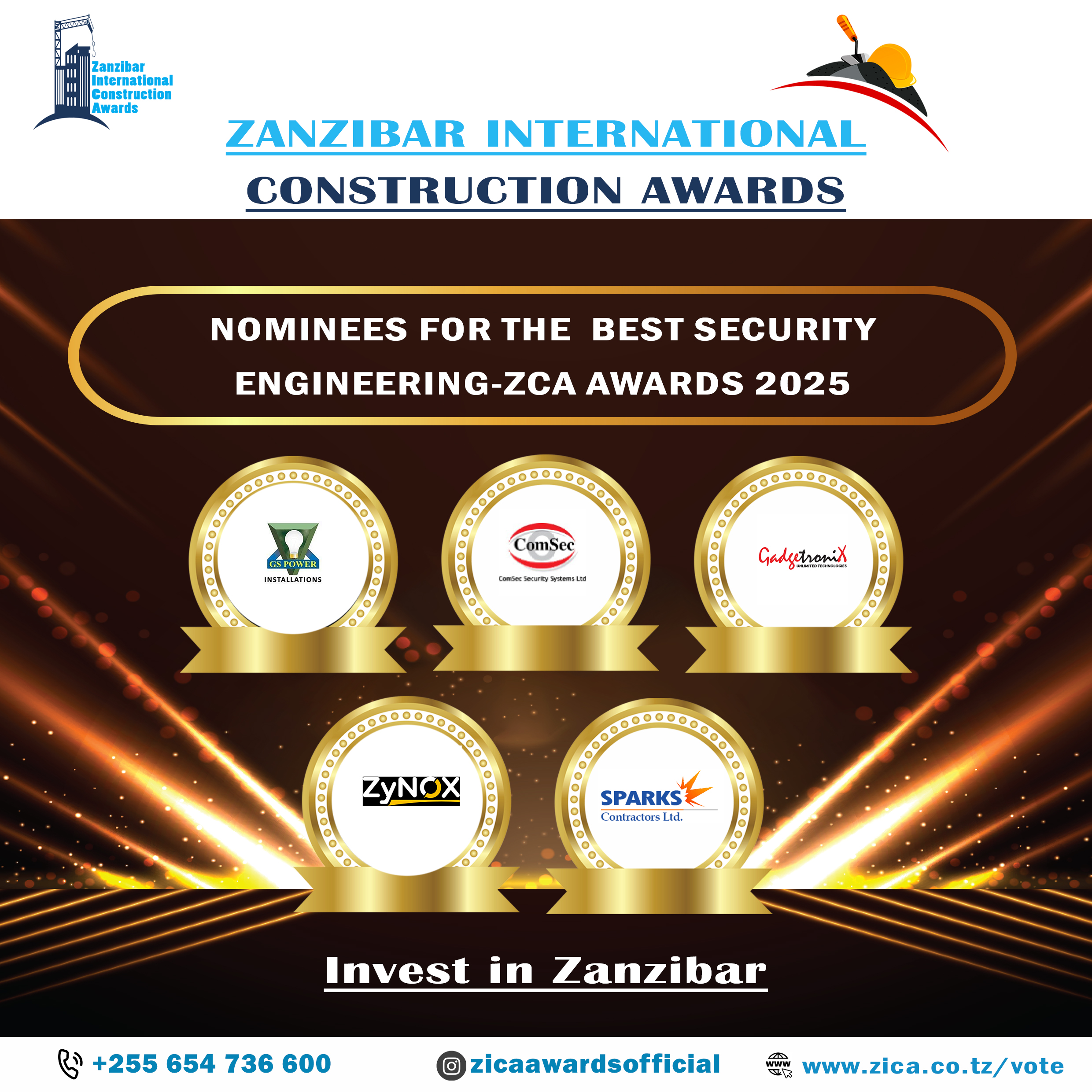THE BEST SECURITY ENGINEERING-ZICA AWARDS 2025