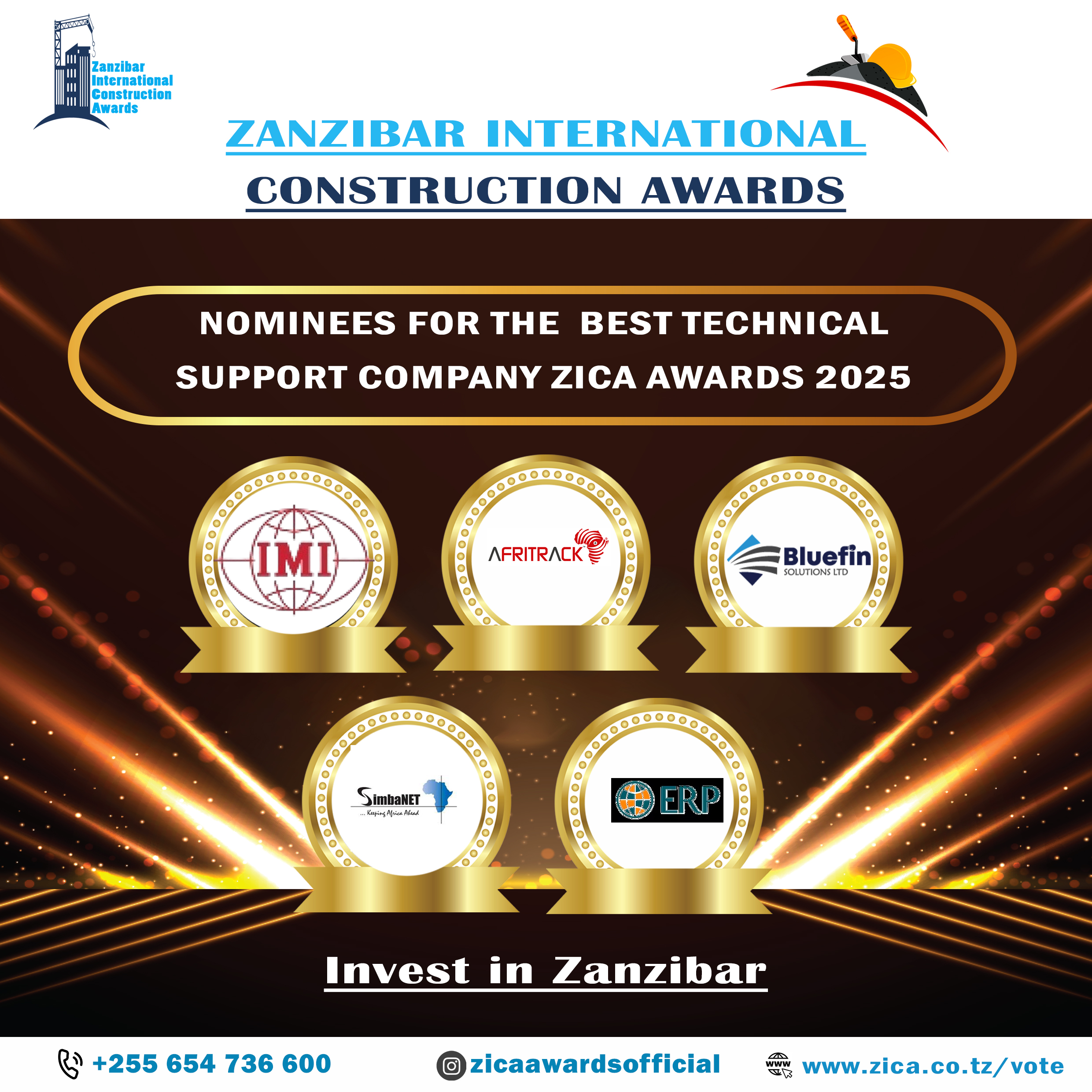 THE BEST TECHNICAL SUPPORT COMPANY-ZICA AWARDS 2025