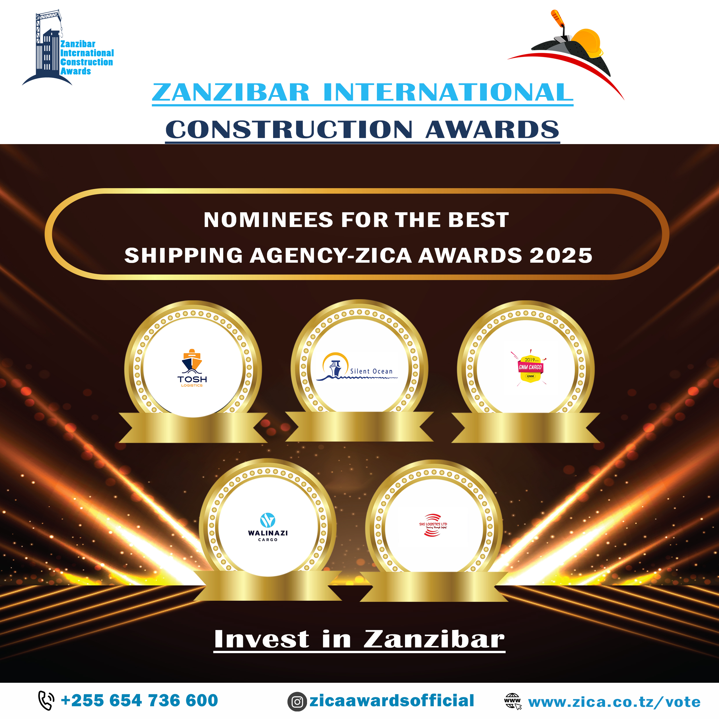 THE BEST SHIPPING AGENCY-ZICA AWARDS 2025