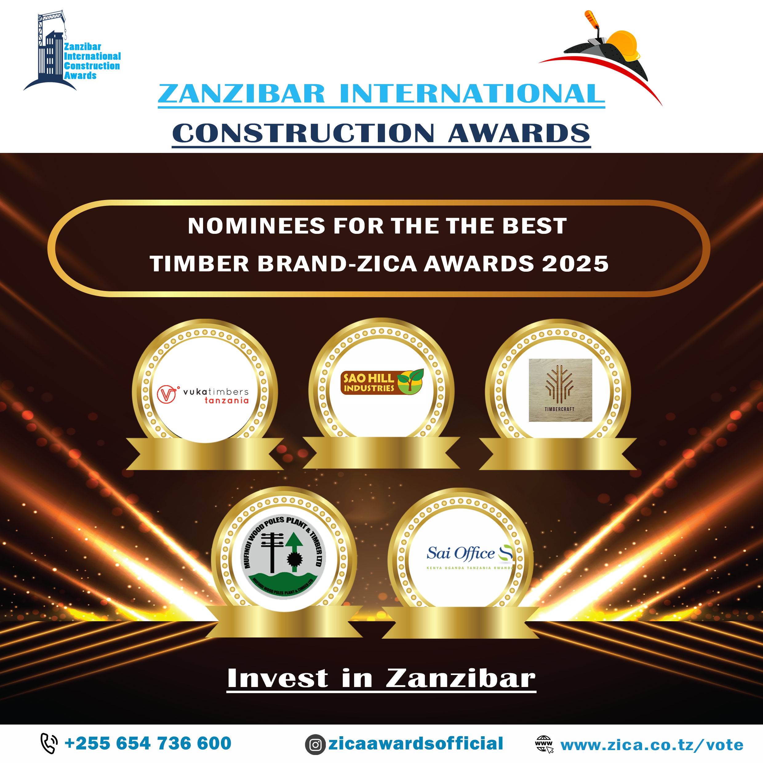THE BEST TIMBER BRAND-ZICA AWARDS 2025